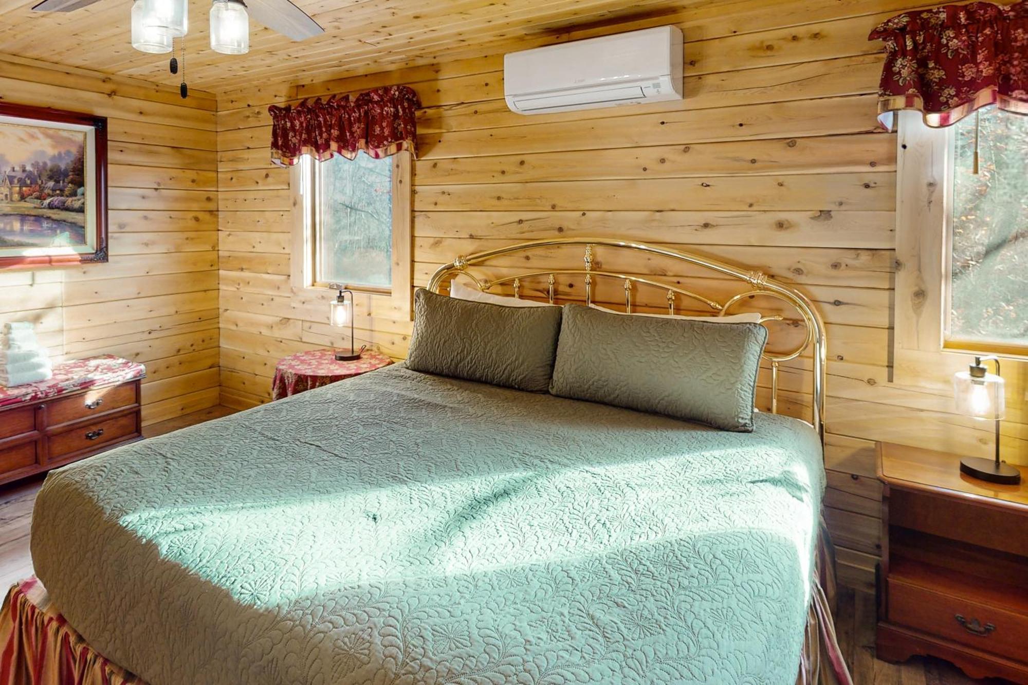 Blackbear Log Cabin Morrisville Екстер'єр фото