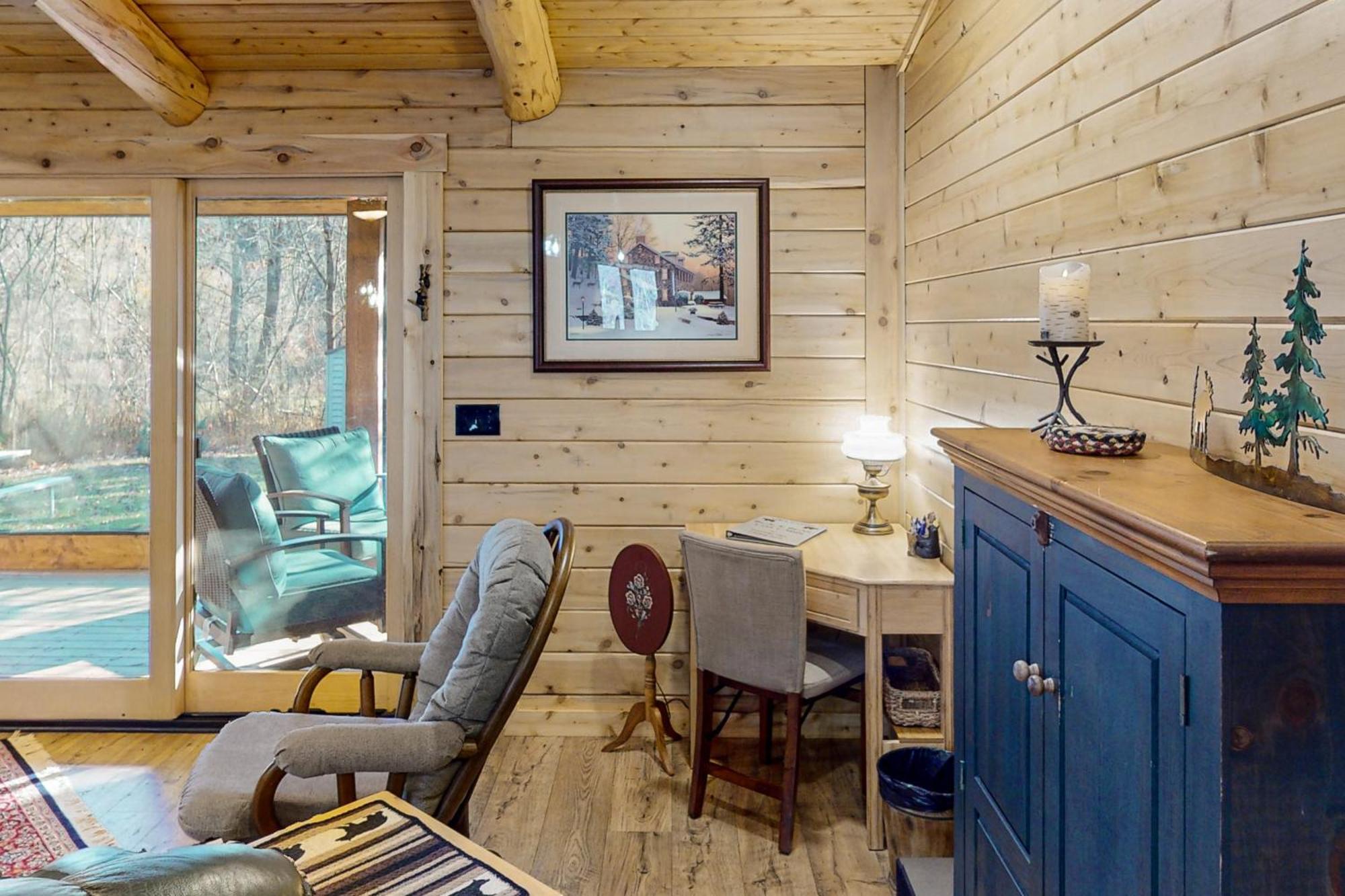 Blackbear Log Cabin Morrisville Екстер'єр фото
